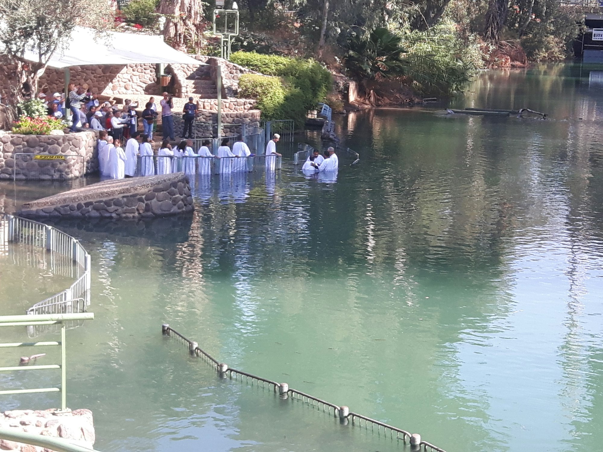Water Baptism Jordon River, Israel 