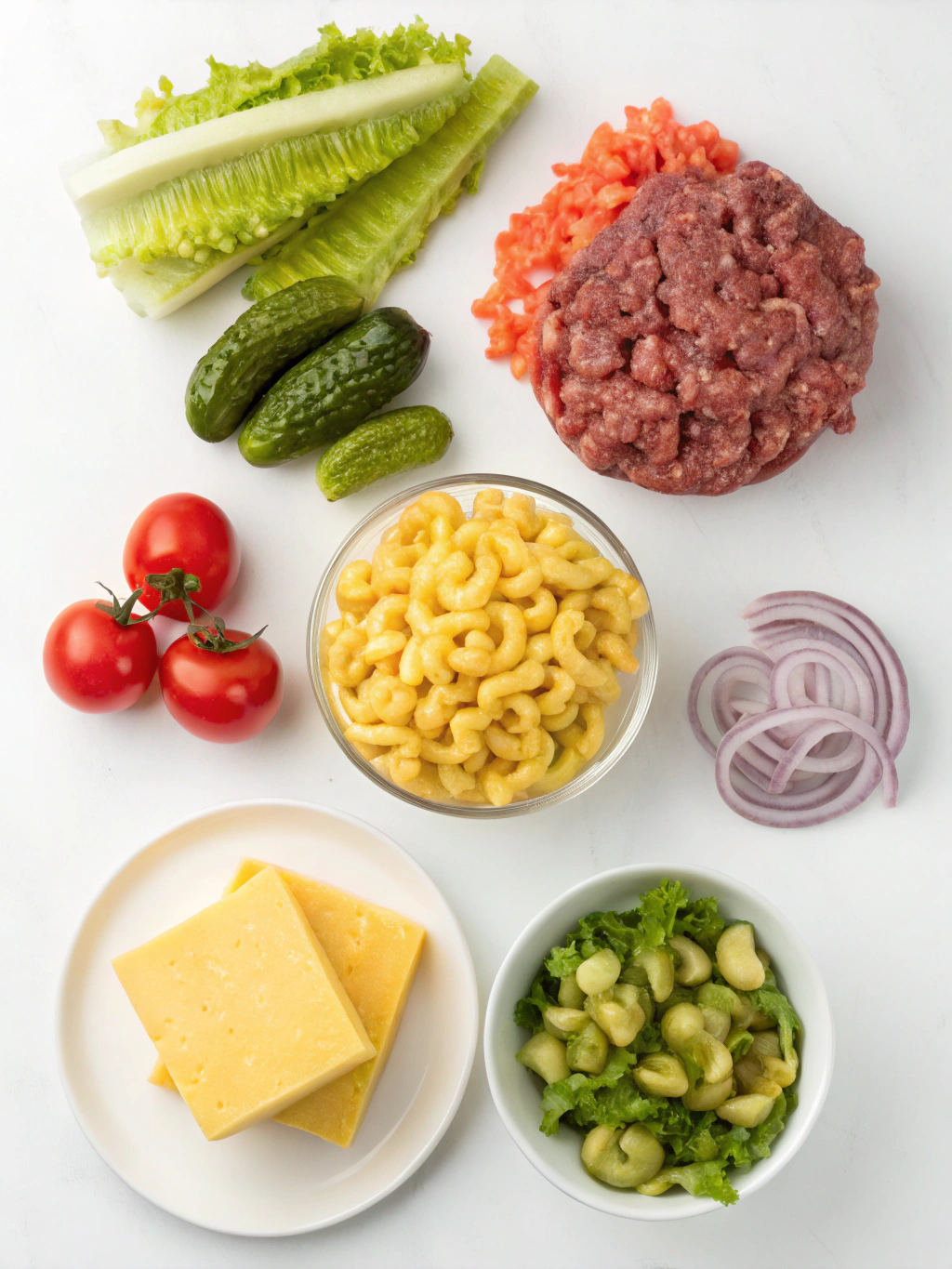 Cheeseburger Macaroni Recipe Ingredients