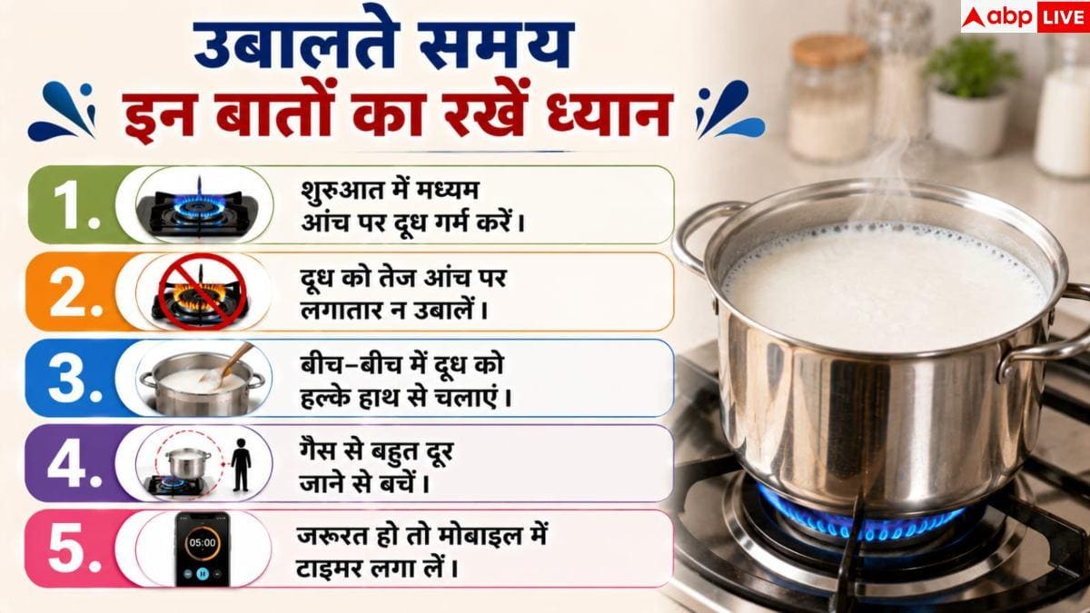 Milk Boiling Tips: No more hassle of boiling milk and dirty gas! Learn 3 secret tricks.