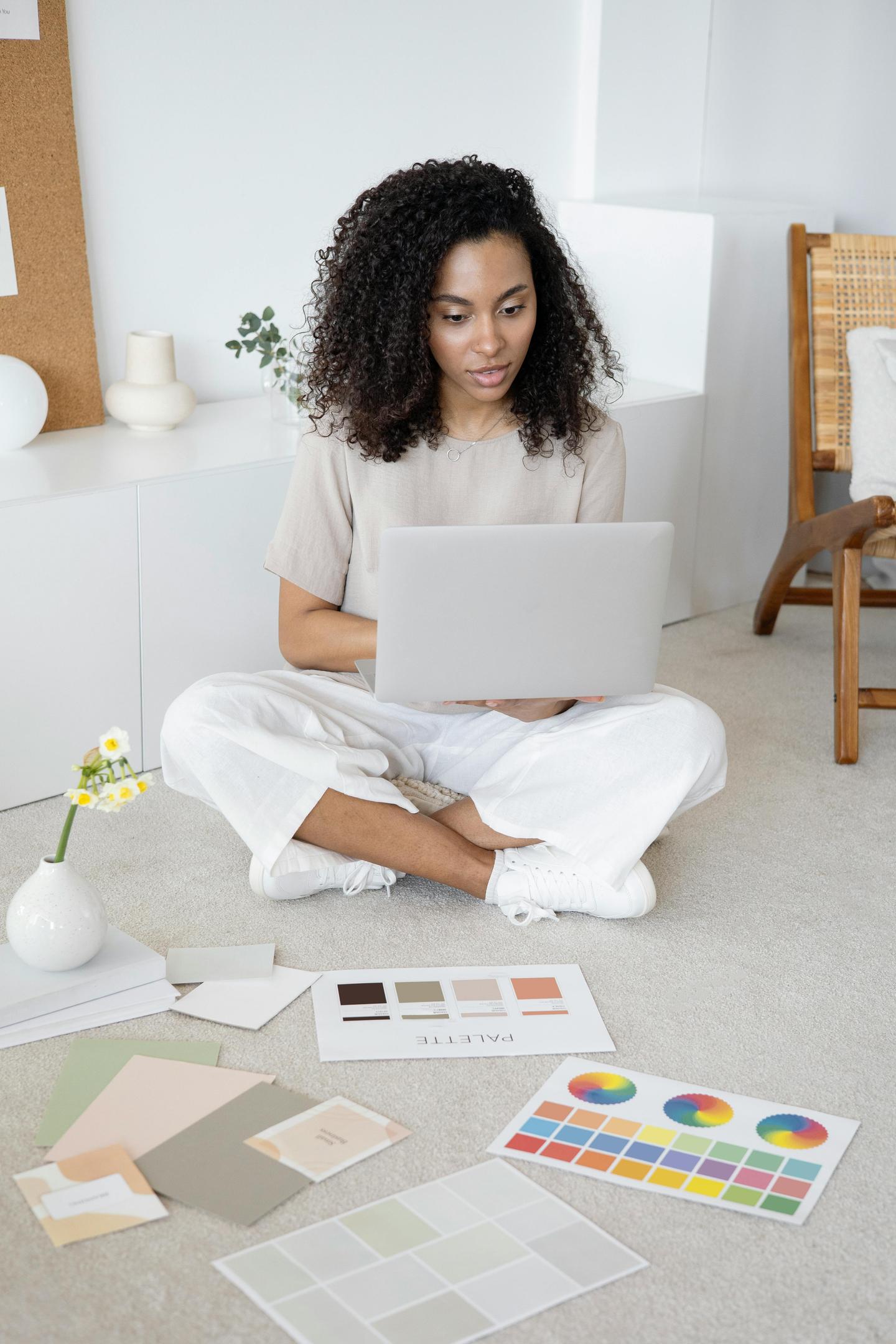 Consider which colors to use from seasonal analysis and color theory for personal branding