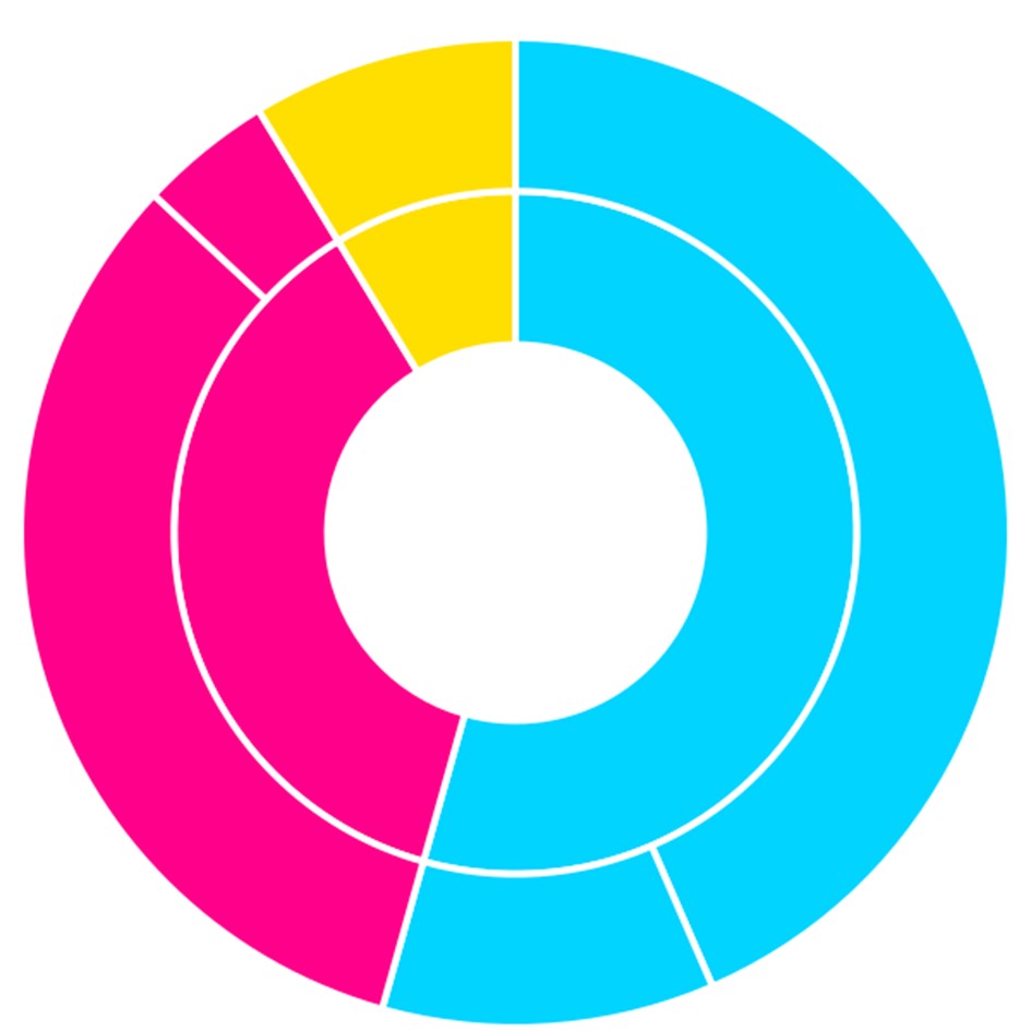 Sunburst, Donut and Pie Diagrams in Coda