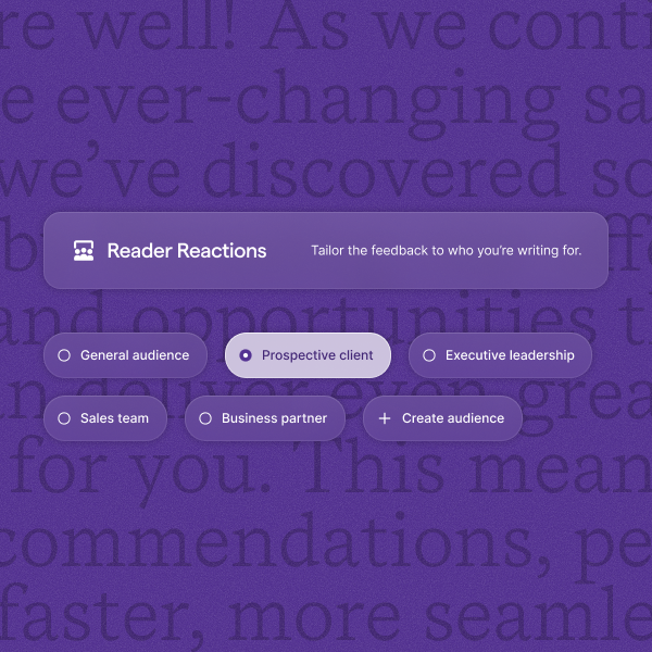 Reader Reactions agent